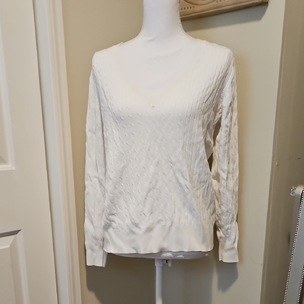 Elegant White Sweater